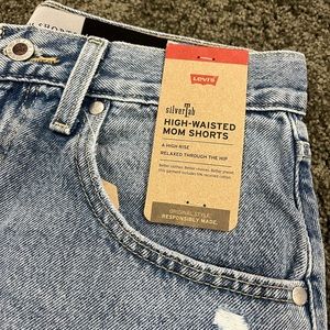Levi’s High Waisted Mom Jean Shorts